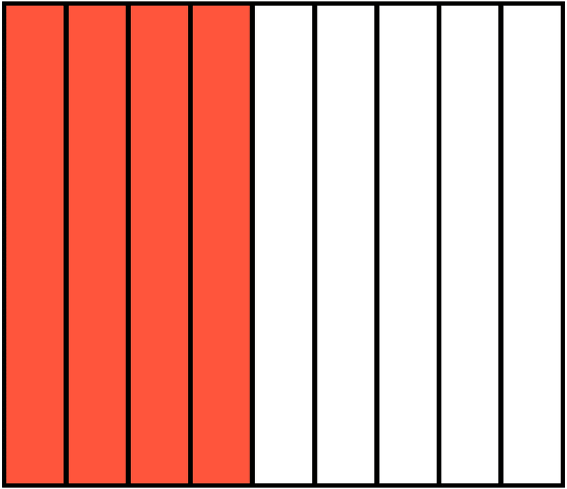 Vermilion Rectangle Fraction 4:9