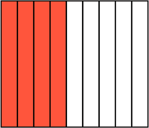 Vermilion Rectangle Fraction 4:9