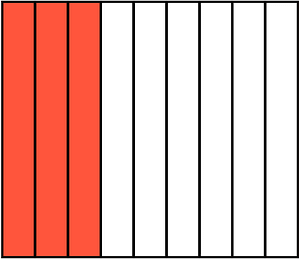 Vermilion Rectangle Fraction 3:9