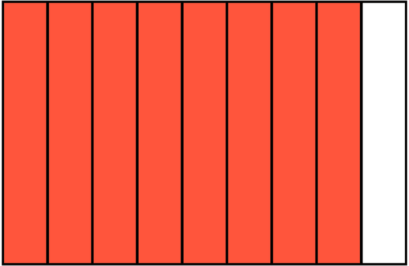 Vermilion Rectangle Fraction 8:9