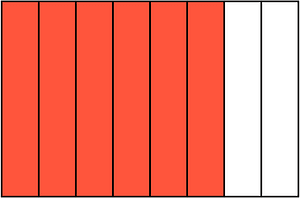 Vermilion Rectangle Fraction 6:8