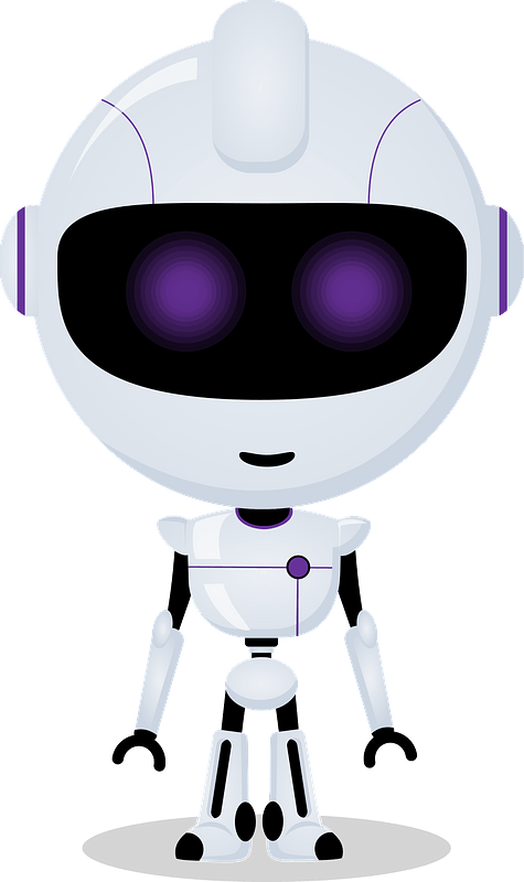Robot stands flat