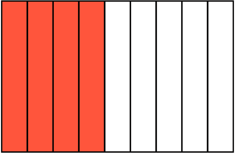 Vermilion Rectangle Fraction 4:9