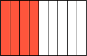 Vermilion Rectangle Fraction 4:9