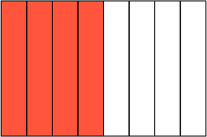 Vermilion Rectangle Fraction 4:8