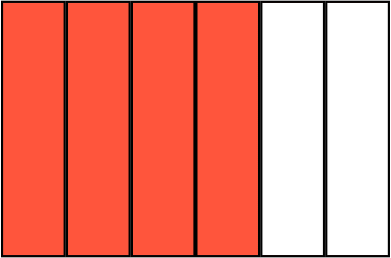 Vermilion Rectangle Fraction 4:6