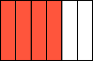 Vermilion Rectangle Fraction 4:6