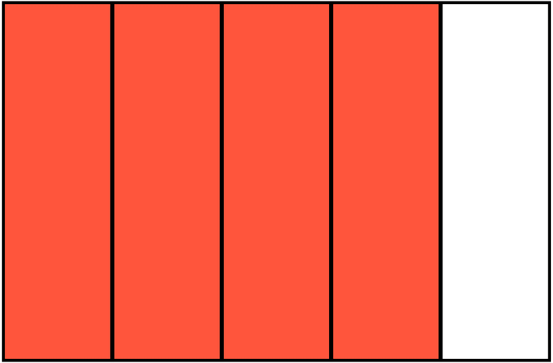 Vermilion Rectangle Fraction 4:5