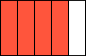 Vermilion Rectangle Fraction 4:5