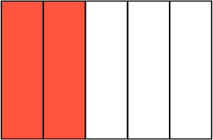 Vermilion Rectangle Fraction 2:5