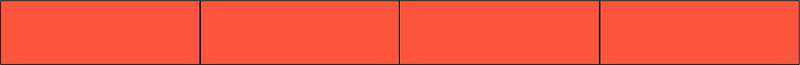 Vermilion Rectangle Fraction 4:4