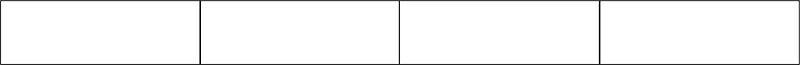 White Rectangle Fraction 4:4