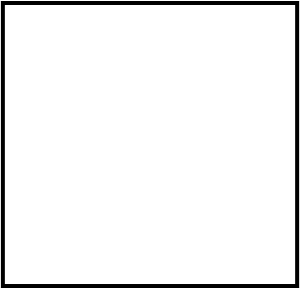 White Rectangle Fraction 1:1