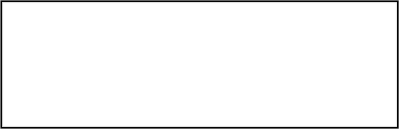 White Rectangle Fraction 1:1