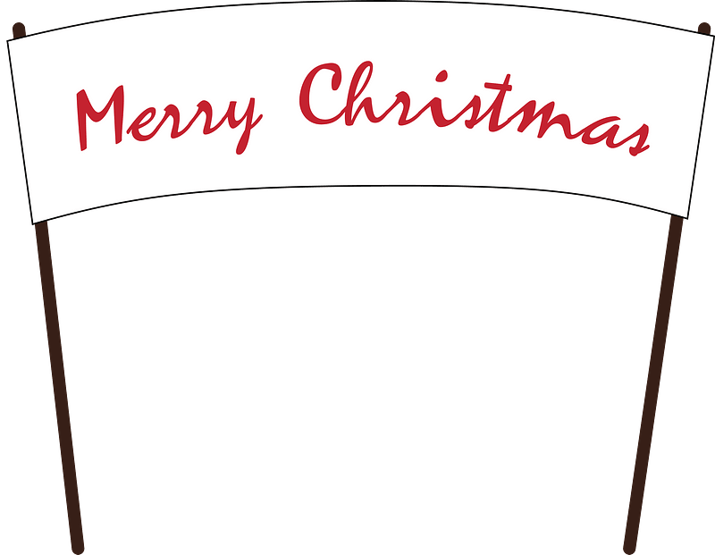 Banner Merry Christmas