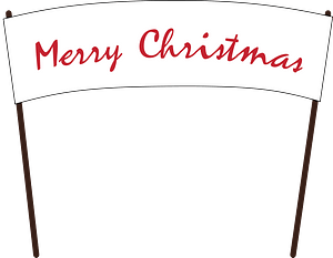 Banner Merry Christmas
