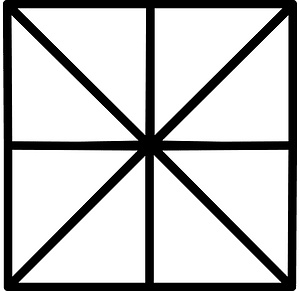 Blank Square Fraction 0:8