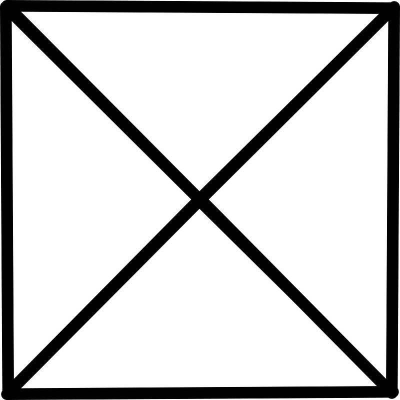 Blank Square Fraction 0:4