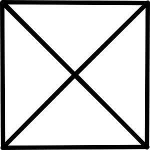Blank Square Fraction 0:4