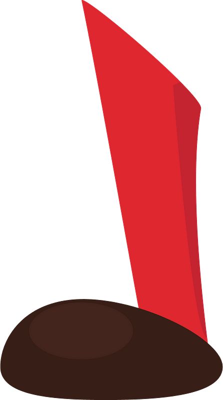 Right Santa leg