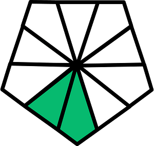 Green Pentagon Fraction 2:10