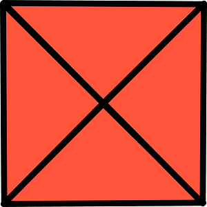 Vermilion Square Fraction 4:4