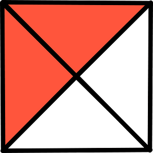 Vermilion Square Fraction 2:4