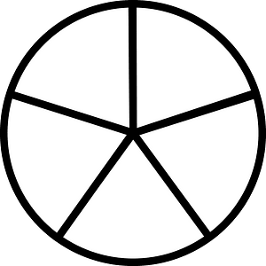 5-Point Roud Spinner (White)