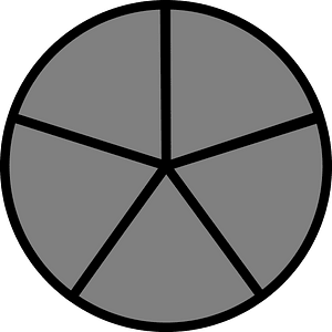 5-Point Roud Spinner (Dark grey)