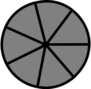 7-Point Roud Spinner (Dark grey)