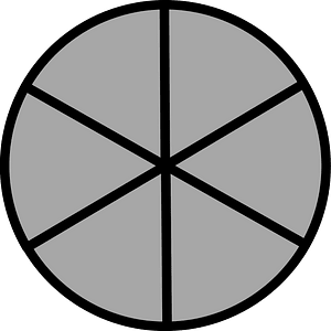 6-Point Roud Spinner (Dark grey)