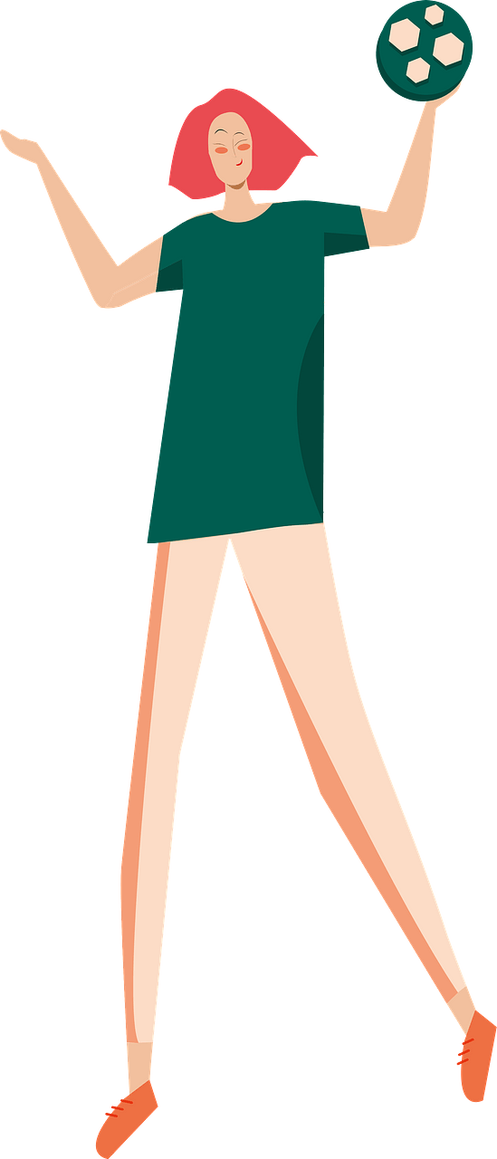 Girl with a ball