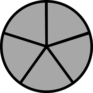 5-Point Roud Spinner (Dark grey)