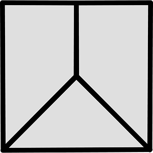 3-Point Square Spinner (Grey)