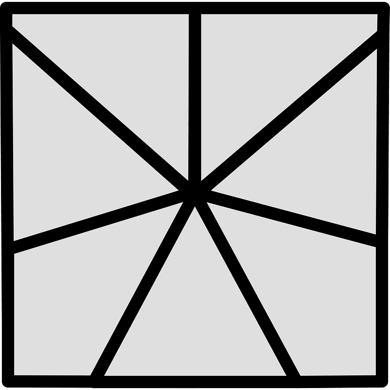 7-Point Square Spinner (Grey)