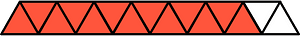 Vermilion Triangles Fraction 13:15