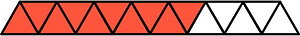 Vermilion Triangles Fraction 10:15