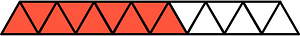 Vermilion Triangles Fraction 9:15