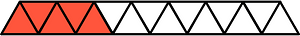 Vermilion Triangles Fraction 5:15
