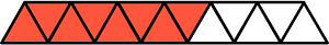 Vermilion Triangles Fraction 8:13