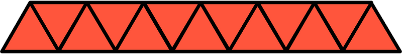 Vermilion Triangles Fraction 13:13