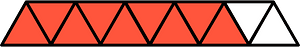 Vermilion Triangles Fraction 9:11