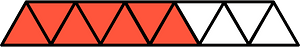 Vermilion Triangles Fraction 7:11
