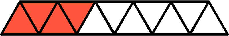 Vermilion Triangles Fraction 4:11