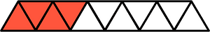 Vermilion Triangles Fraction 4:11