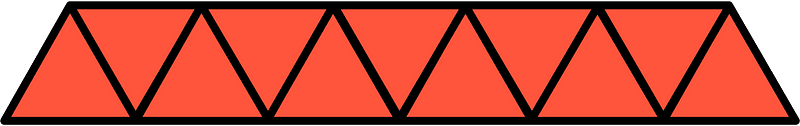 Vermilion Triangles Fraction 11:11