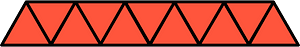 Vermilion Triangles Fraction 11:11