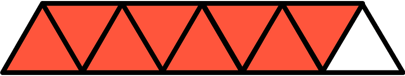Vermilion Triangles Fraction 8:9
