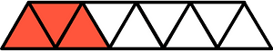 Vermilion Triangles Fraction 3:9