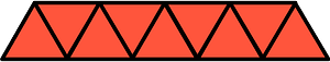 Vermilion Triangles Fraction 9:9